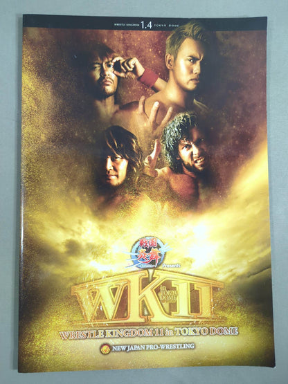 【3選手直筆サイン入り】レッスルキングダム11 / WRESTLE KINGDOM 11