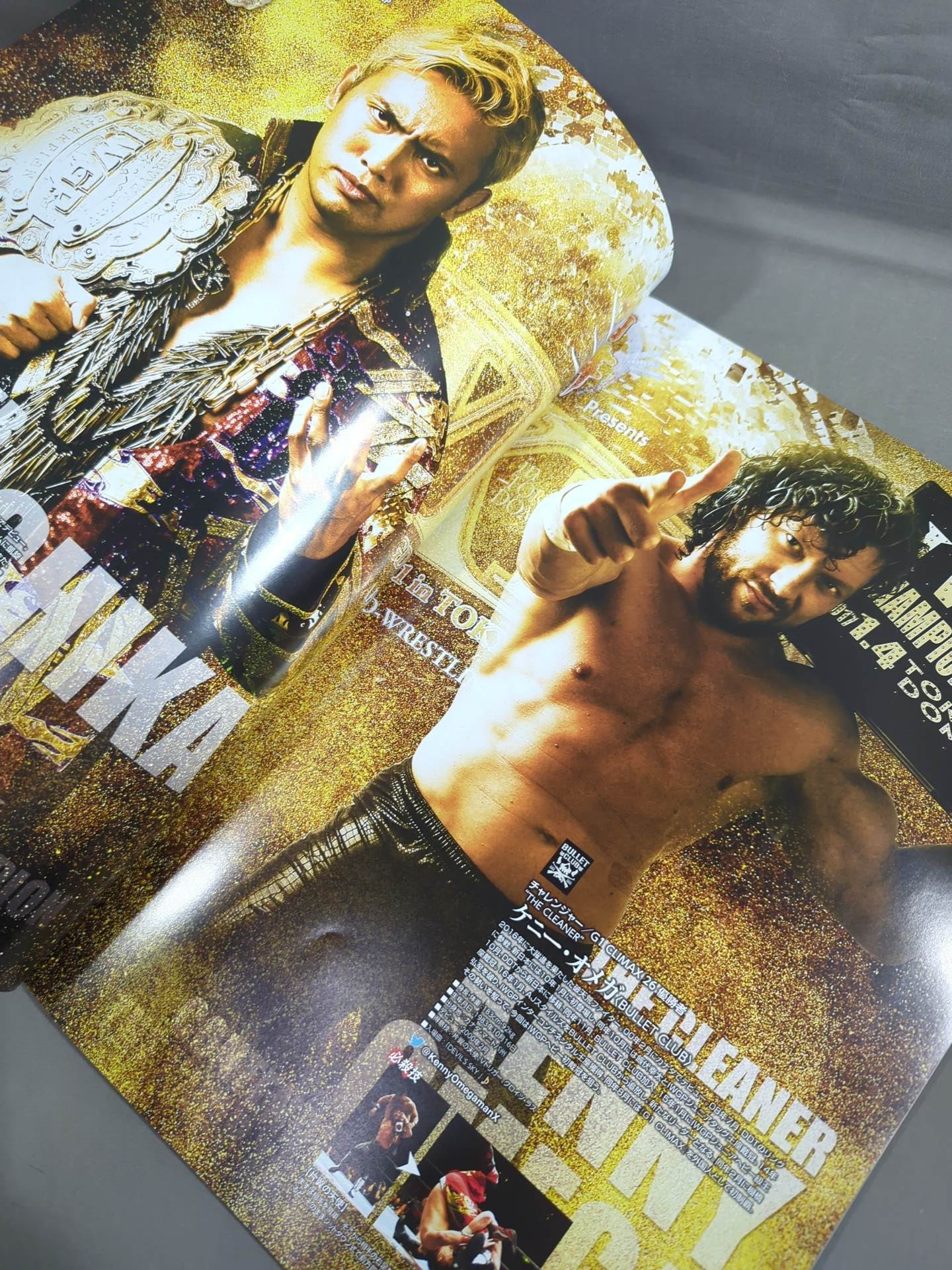 【3選手直筆サイン入り】レッスルキングダム11 / WRESTLE KINGDOM 11