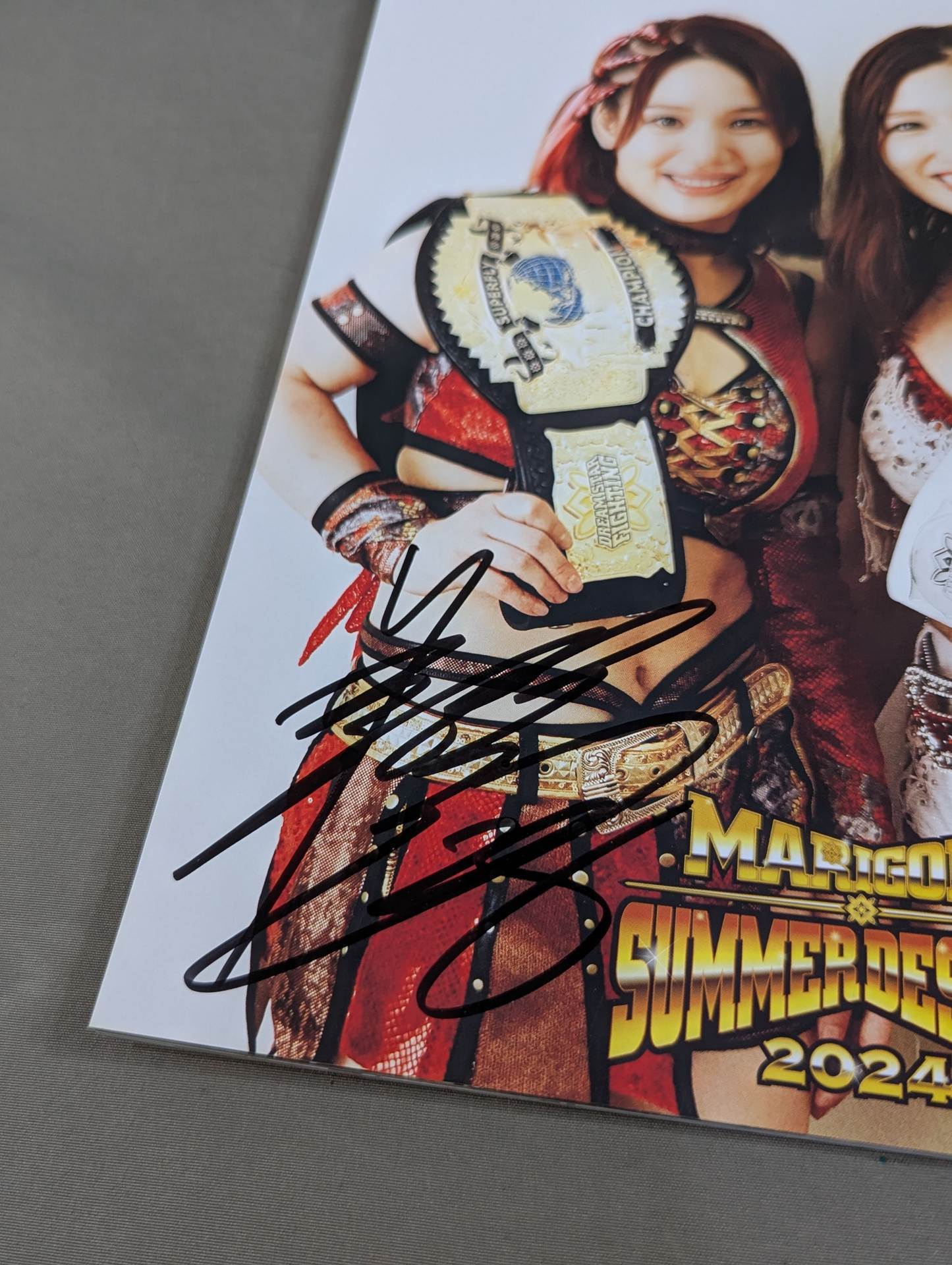 2選手直筆サイン入り】FOTOLIBRE de Mascara Numero.74 – 闘道館