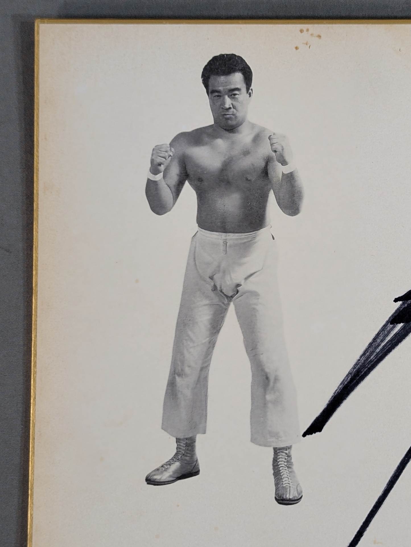 Shiro Koshinaka  (New Japan Pro Wrestling  Specialist Use Shikishi ( Autograph board ) )