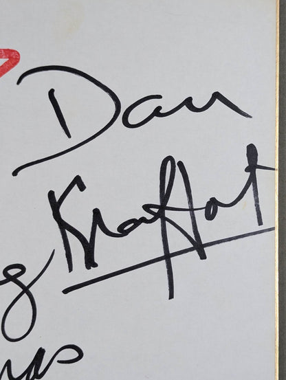★ Can-Am Express ★ Doug Furnas & Dan Kroffat (Danny Kroffat)  (89 Real World Tag League Shikishi ( Autograph board ) )