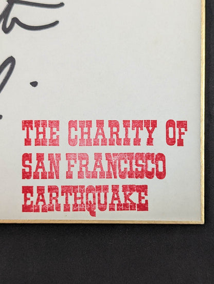 ★ British Bulldogs ★ Dynamite Kid & Davey Boy Smith (89) Real World Tag League Shikishi ( Autograph board ) )