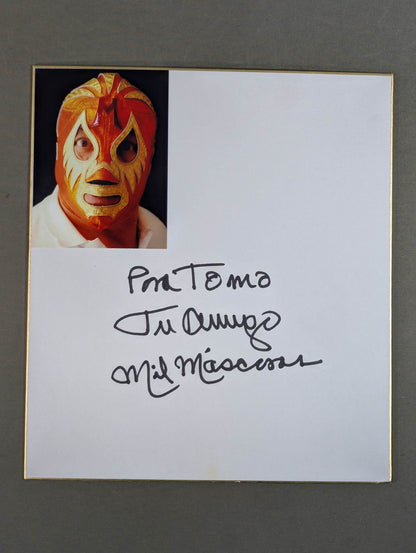 Mil Mascaras  (photo attached)