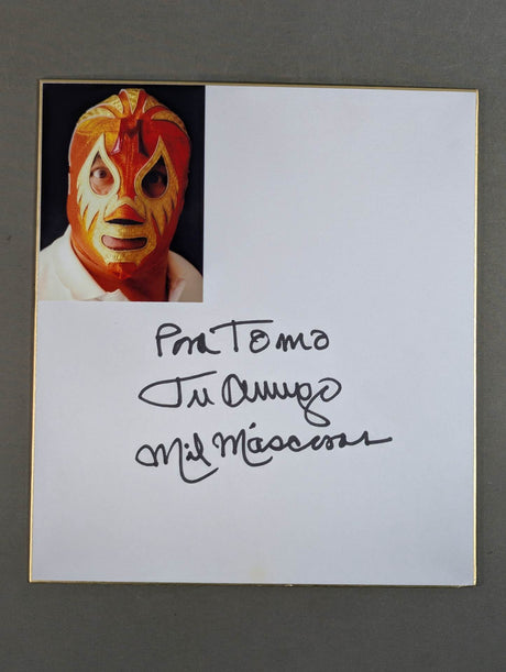 Mil Mascaras  (photo attached)
