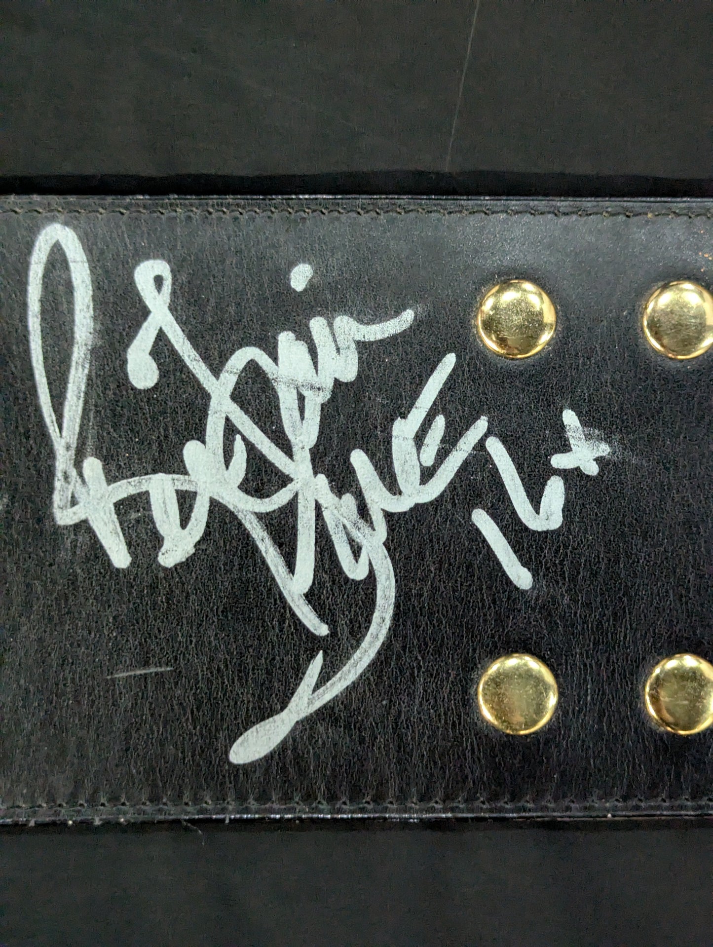 ★リック・フレアー  直筆サイン入り★ 世界ヘビー級王座チャンピオンベルト