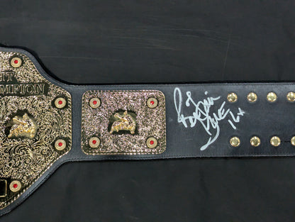 ★リック・フレアー  直筆サイン入り★ 世界ヘビー級王座チャンピオンベルト