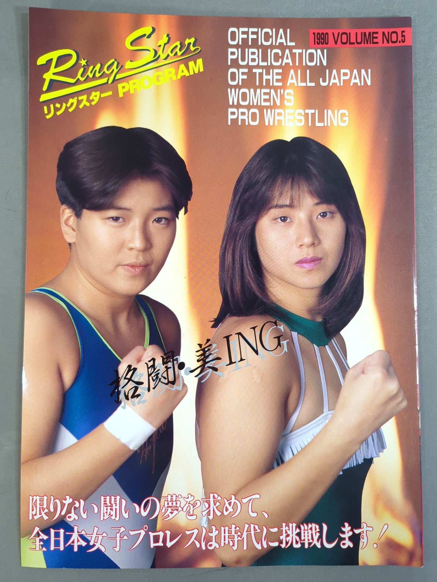 ☆ブル中野 WWWA戴冠☆ リングスターPROGRAM 1990 Vol.5 – 闘道館