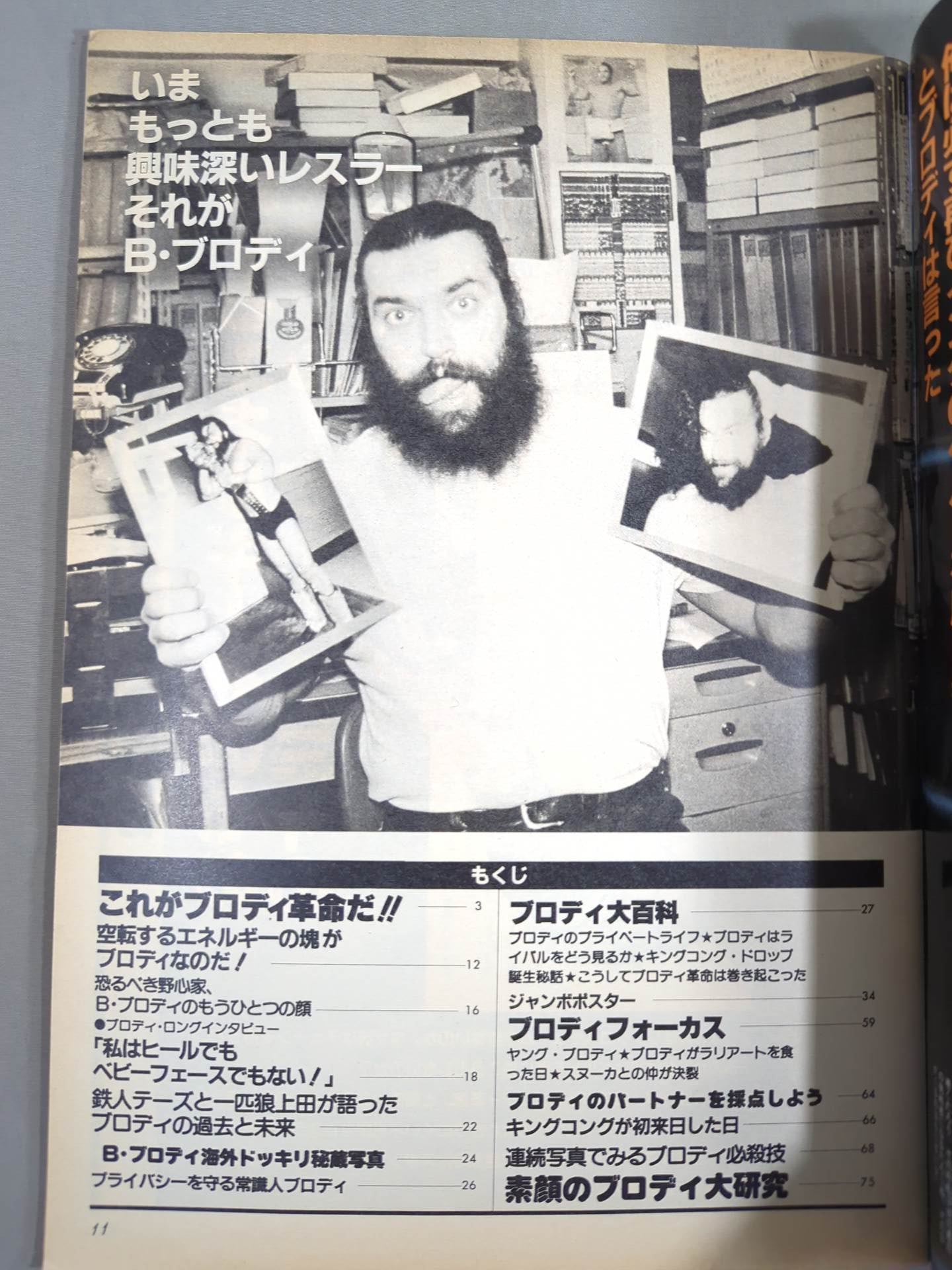 Pro Wrestling  Album 39 Bruiser Brody