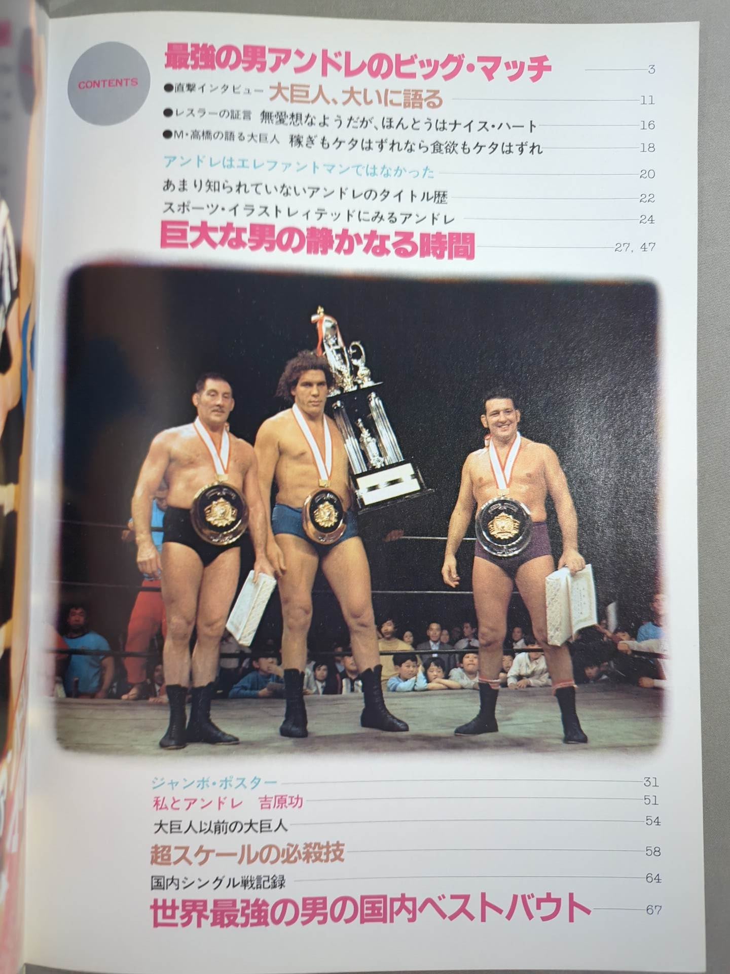 Pro Wrestling  Album 28 Andre the Giant