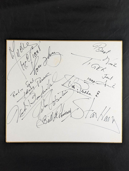 ★グレーテスト18クラブ★ 9選手寄せ書き