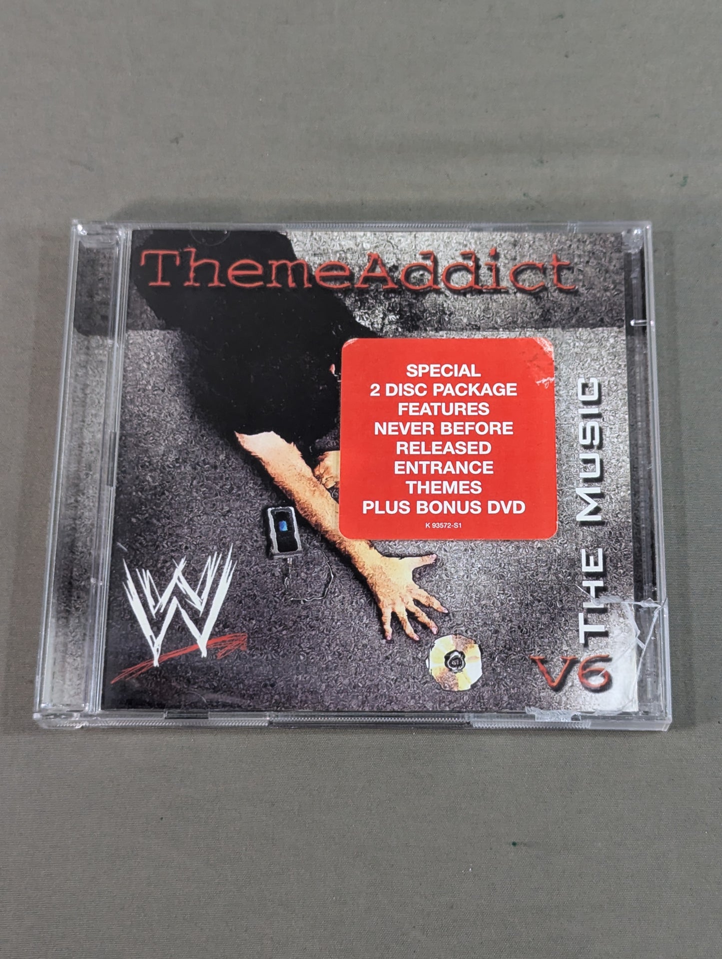 WWE THE MUSIC V6 (Input Disc)