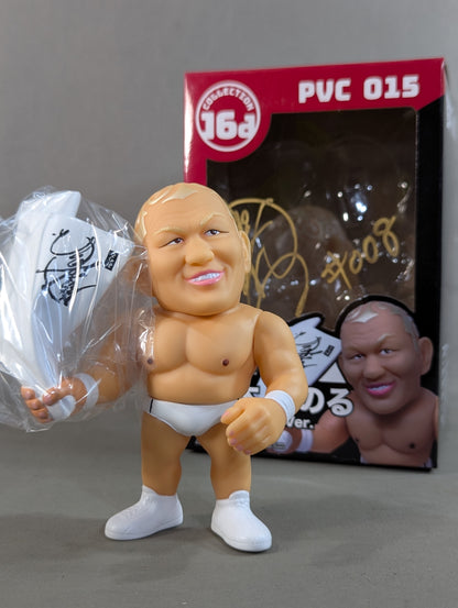 【直筆サイン入り】鈴木みのる(白コスチュームVer.) 16dソフビコレクション