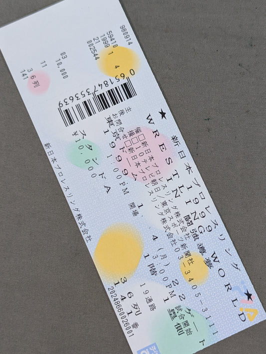 ’99 WRESTLING WORLD IN 闘強導夢