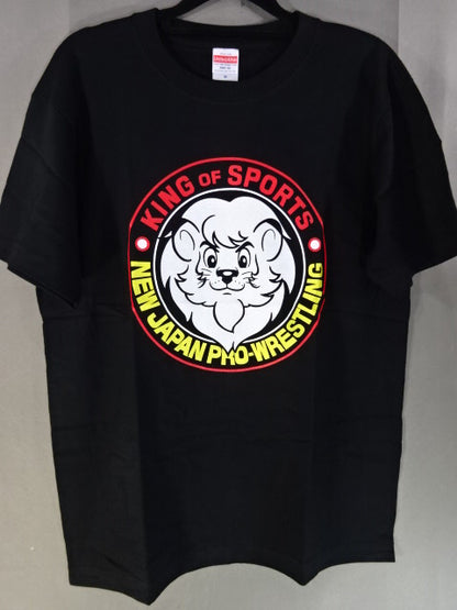 Saitama Seibu Lions ×New Japan Pro Wrestling  Collaboration T-Shirt (1) (Black)