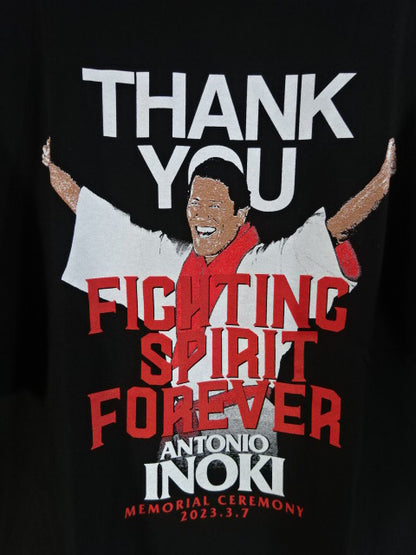 Antonio Inoki  MEMORIAL CEREMONY T-Shirt (SMILE)