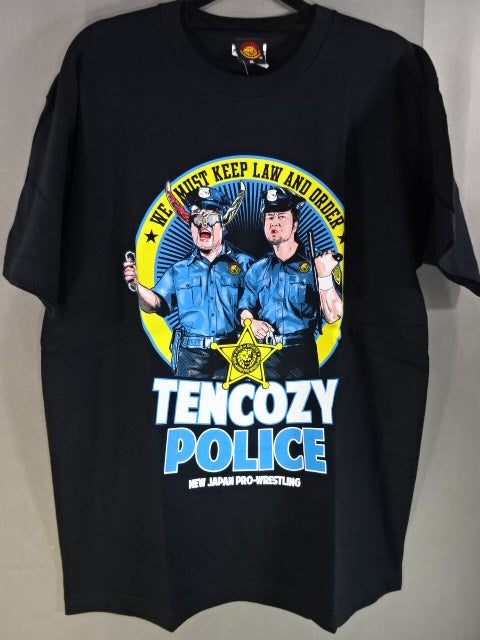 Tenkoji (Hiroyoshi Tenzan & Satoshi Kojima ) "TENCOZY POLICE" T-shirt