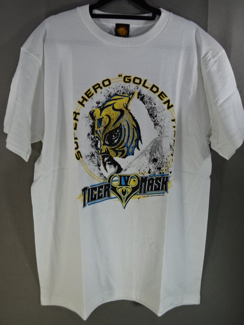 タイガーマスク「SUPER HERO GOLDEN TIGER」Tシャツ