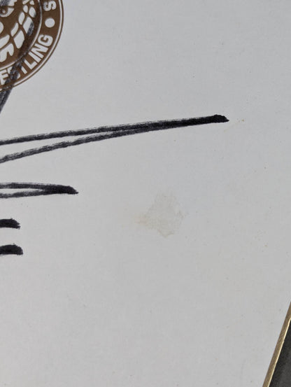 Hiroyoshi Tenzan  (Lion Mark Shikishi ( Autograph board ) )