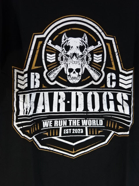 BULLET CLUB WAR DOGS "WE RUN THE WORLD" T-SHIRT