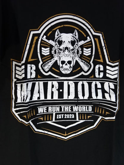 BULLET CLUB WAR DOGS "WE RUN THE WORLD" T-SHIRT