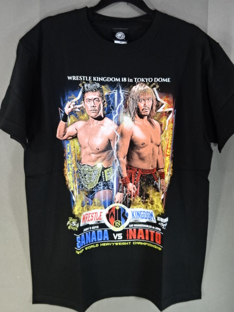 WK18 SANADA vs Tetsuya Naito Match Commemorative T-Shirt