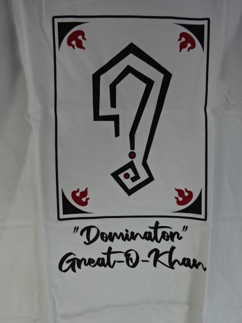 Great-O-Khan T-Shirt (2) (White)