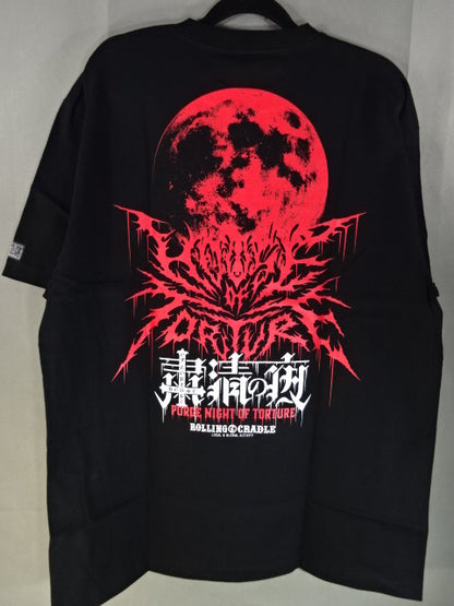 HOUSE OF TORTURE×ROLLING CRADDLE "Purge Night ~PURGE NIGHT OF TORTURE~" T-shirt