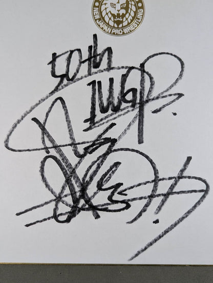 棚橋弘至(ライオンマーク色紙)