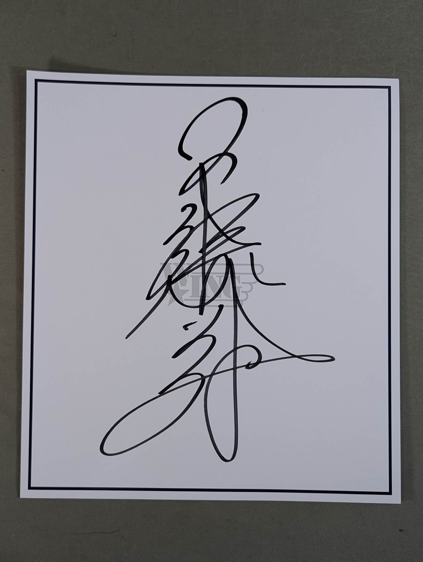 Megumi Kudo (W★ING exclusive cardboard)