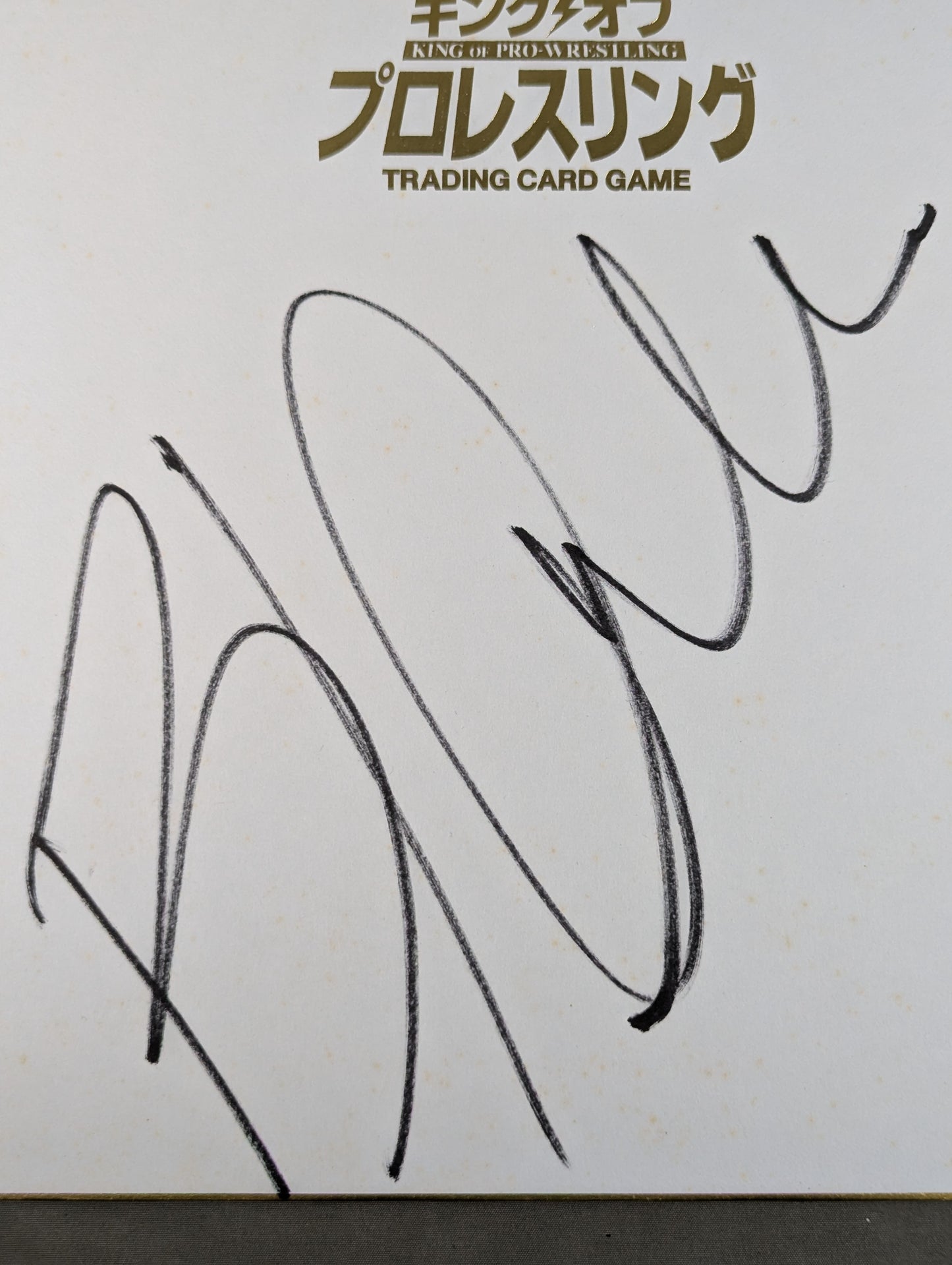 Bad Luck Faleh (King of Pro-wrestling  only) Shikishi ( Autograph board ) )