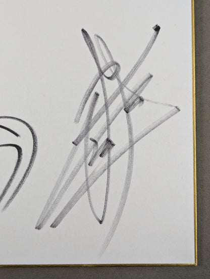 田口隆祐＆小松洋平(キングオブプロレスリング専用色紙)