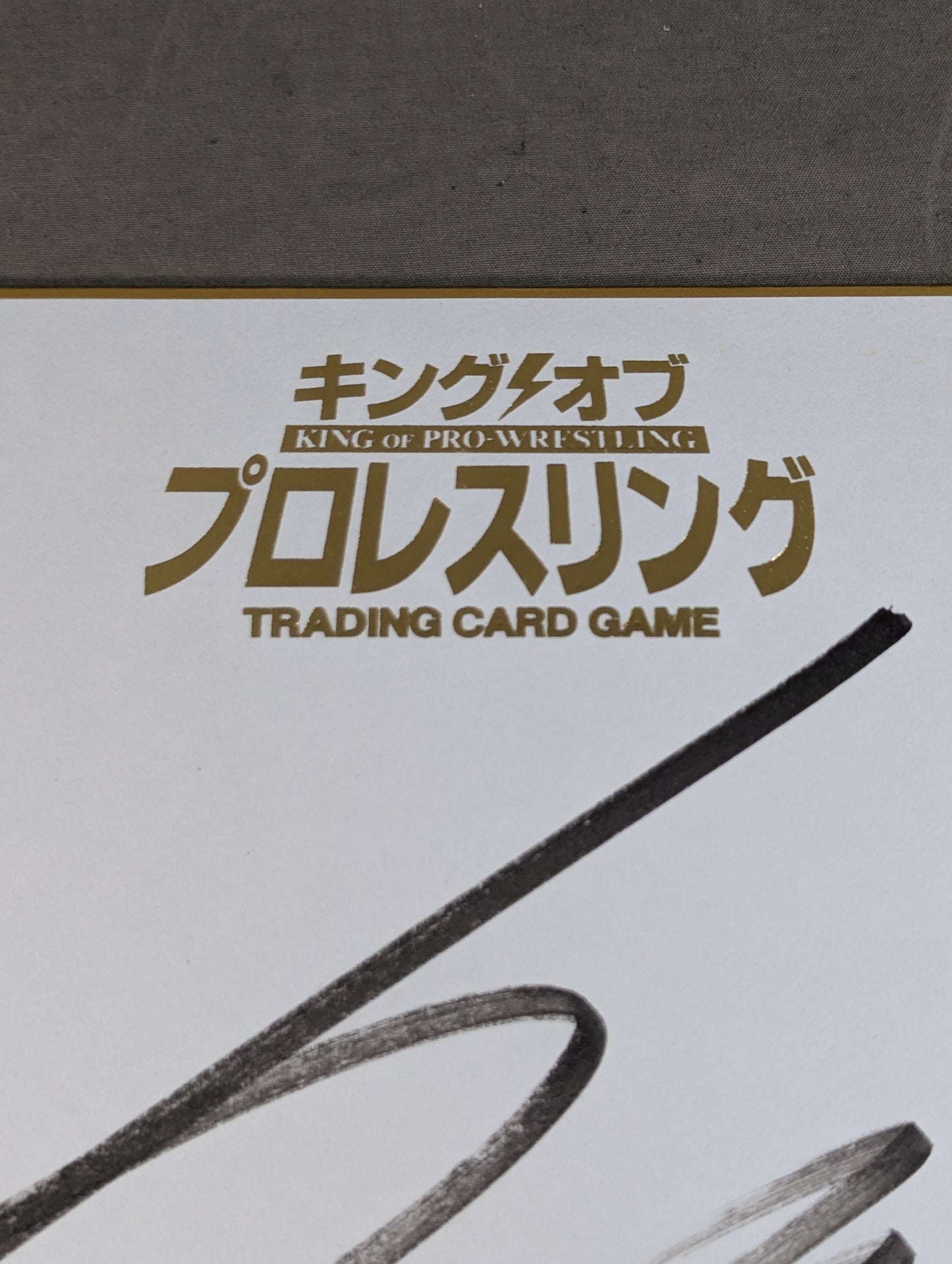 Kota Ibushi  (King of Pro-wrestling) Dedicated Shikishi ( Autograph board ) )