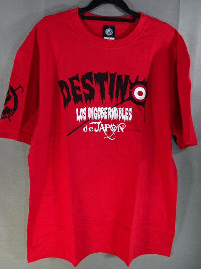 Tetsuya Naito "DESTINO" T-shirt (1) (Red)
