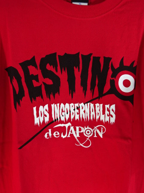 Tetsuya Naito "DESTINO" T-shirt (1) (Red)