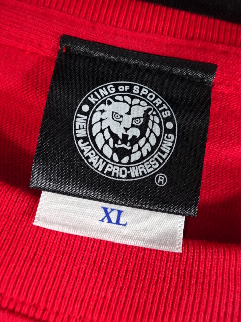 Tetsuya Naito "DESTINO" T-shirt (1) (Red)