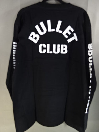 BULLET CLUB ロングスリーブ Tシャツ①(ビッグロゴ)