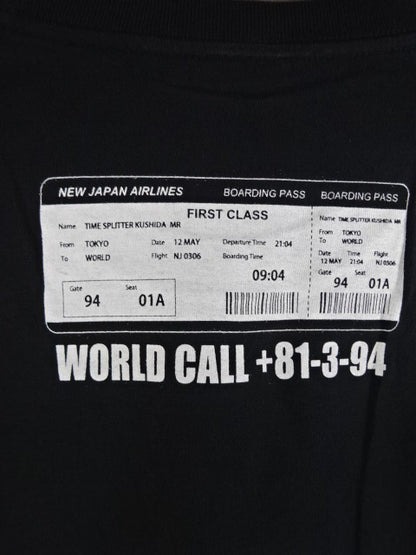 KUSHIDA "BOAROING PASS" T-SHIRT