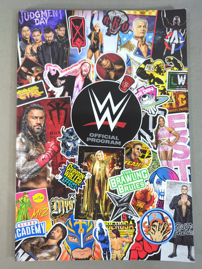 WWE OFFICIAL PROGRAM 2024