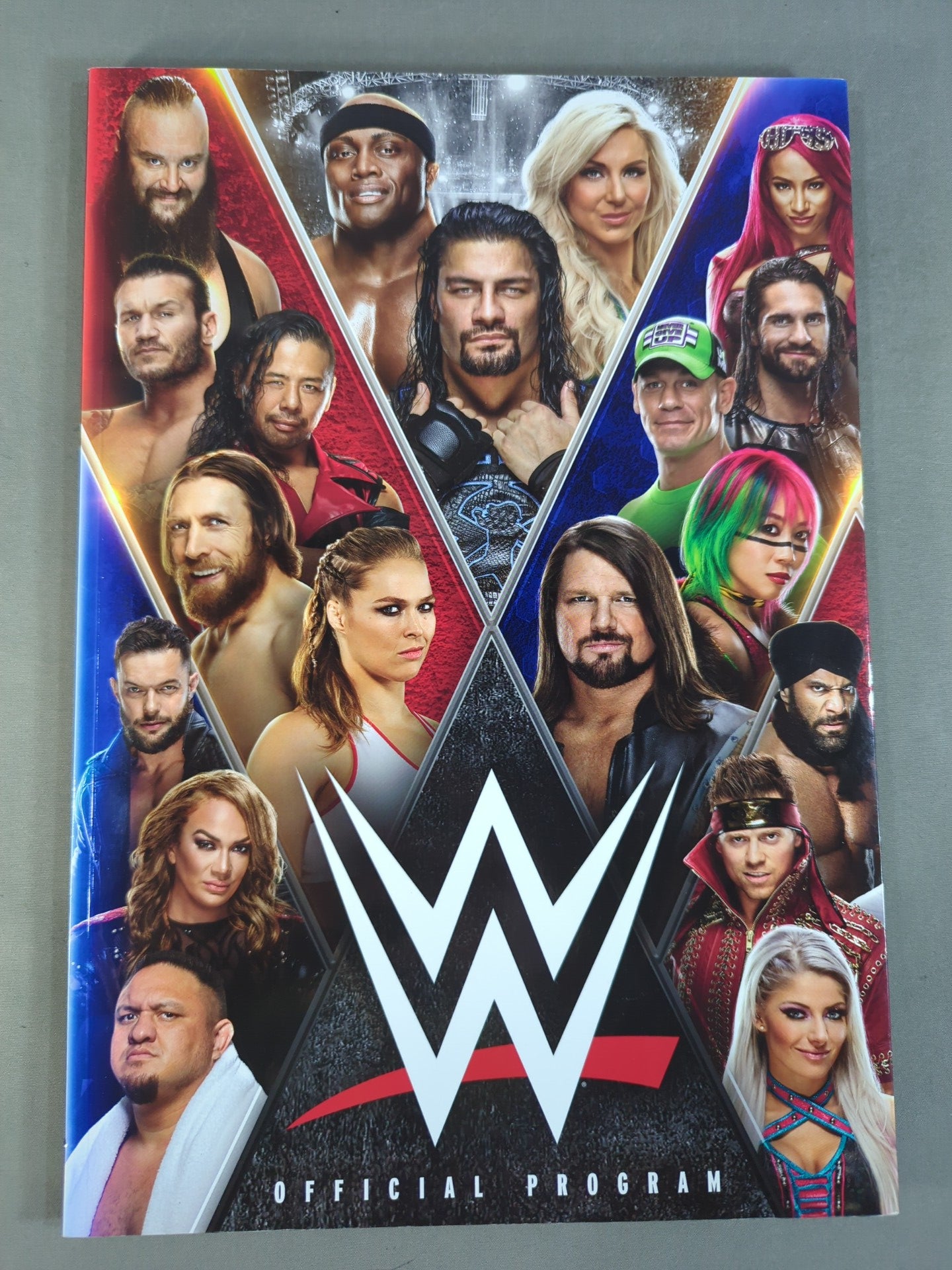 WWE OFFICIAL PROGRAM 2018(B)