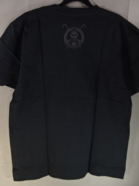 BUSHI  "INGOBERNABLES" T-Shirt (1) (Black× Black)