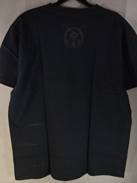 BUSHI  "INGOBERNABLES" T-Shirt (1) (Black× Black)