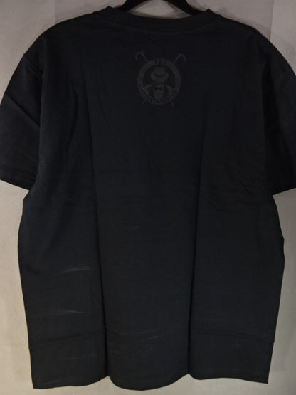 BUSHI  "INGOBERNABLES" T-Shirt (1) (Black× Black)