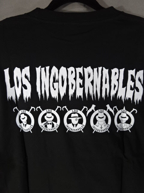 L.I.J. T-shirt (6) (Black× White)