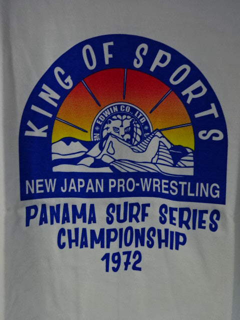 EDWIN×NJPW Collaboration T-Shirt (Panama Surf Series)