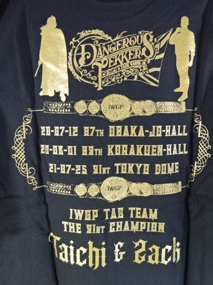 Taichi &Zack Sabre Jr . DT TAG PRIDE "T-shirt (overseas version)