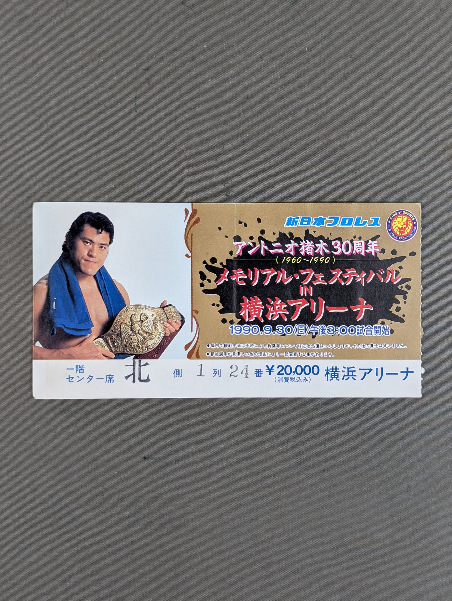 アントニオ猪木30周年 メモリアル・フェスティバルIN横浜アリーナ