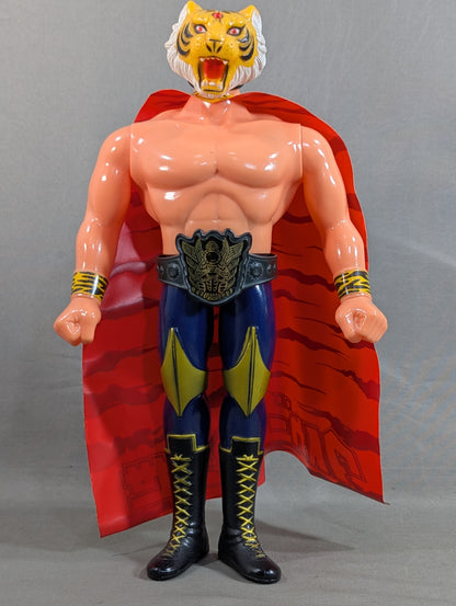 ★80s Original ★ Poppy Tiger Mask II BIG Size Soft Vinyl Doll