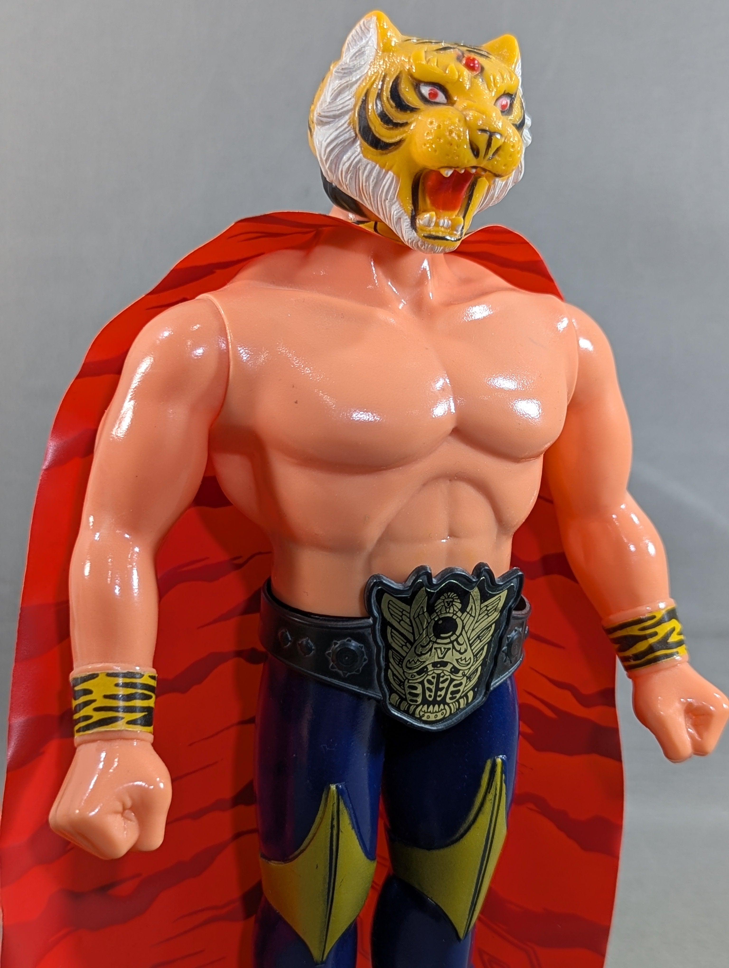 ☆80年代当時モノ☆ ポピー製 タイガーマスク二世 BIGサイズ ソフビ