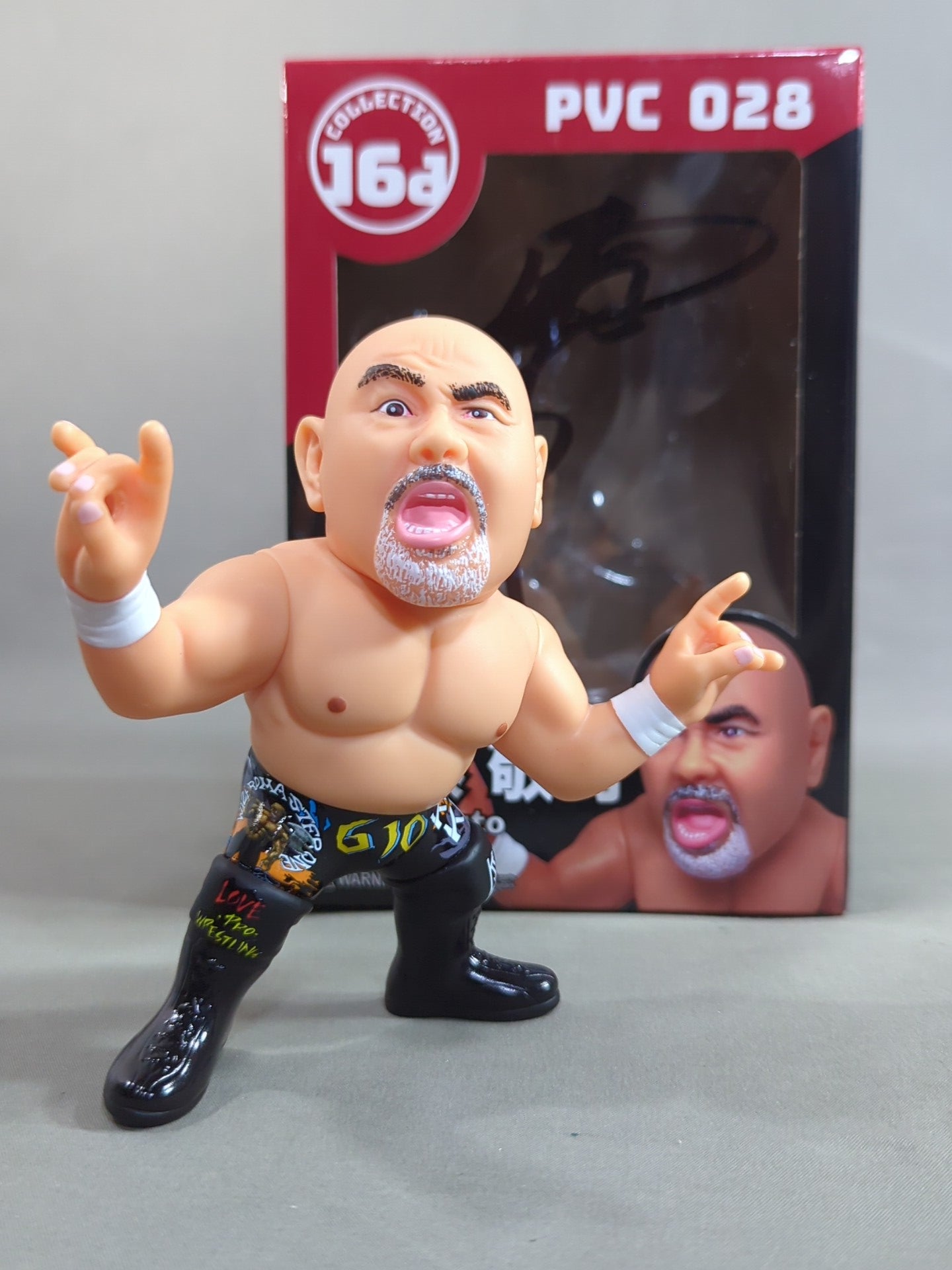 【hand signed autograph】  Muto Keiji  16D Soft Vinyl Collection