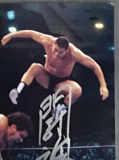 ★ Fighting spirit, hand signed autograph !! ★ Antonio Inoki  Posters(3)